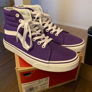 Vans Sk8 Hi Imperial Purple/True White